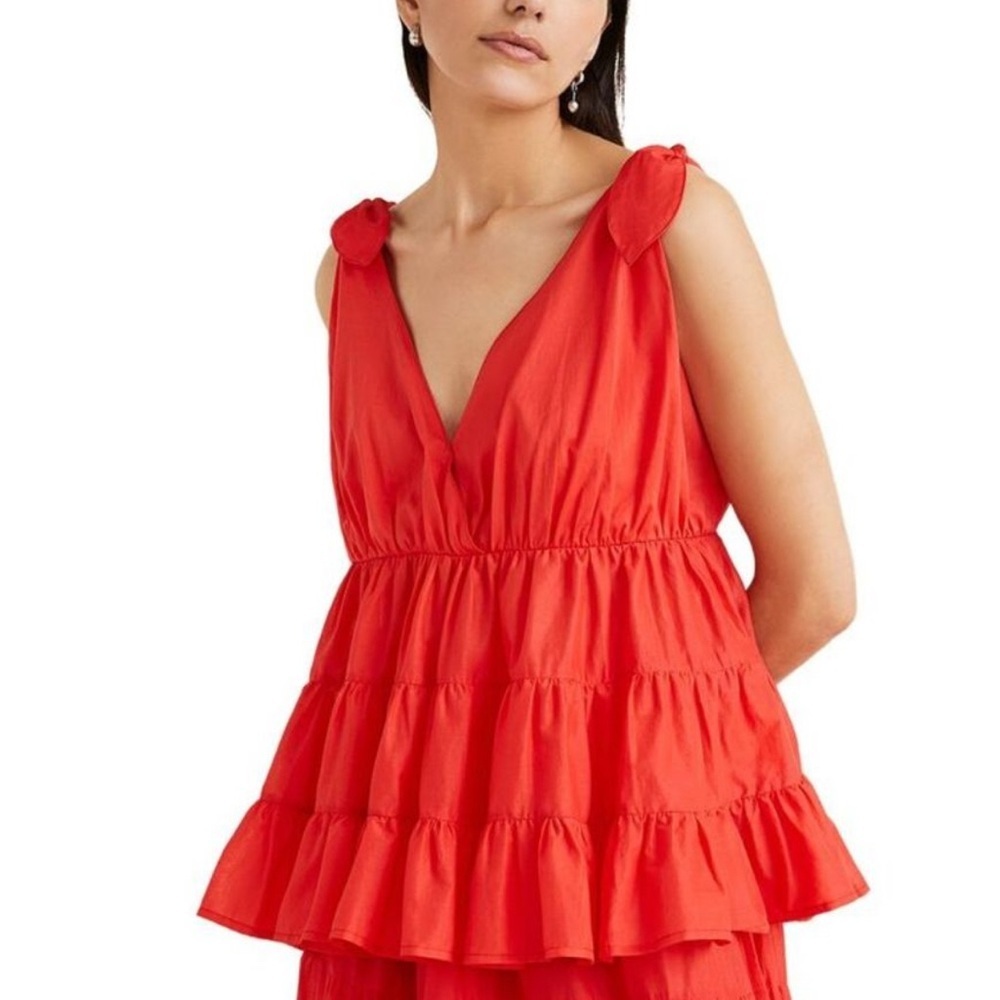 Merlette Dunand Red Blouse ✨❤️